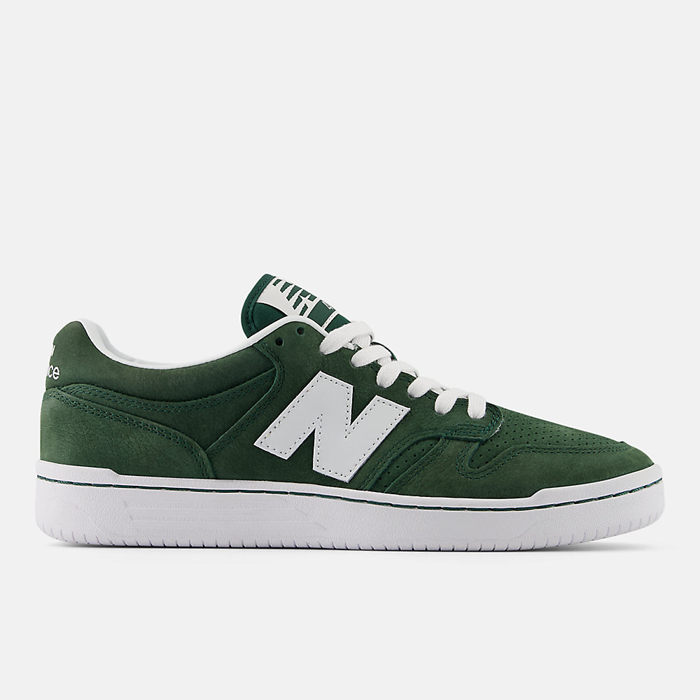 New Balance NB Numeric 480 Shoes Forest Green with White